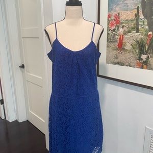 Lacey Blue Dress